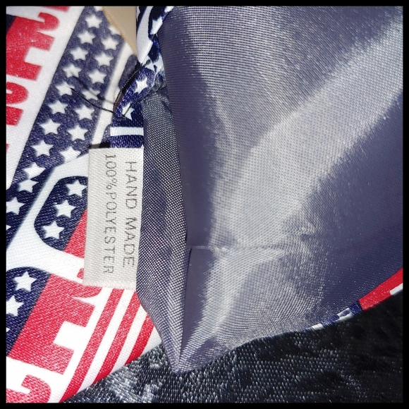 RNC Red White and Blue Elephant Tie - Picture 4 of 4